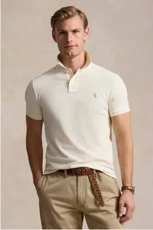 Ralph Lauren Slim polo ecru