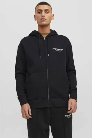 JACK & JONES ORIGINALS sweatvest JORVESTERBRO met logo