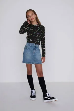 CoolCat Diamond Jeans Rok Dahlia
