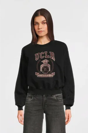 Looxs 10sixteen sweater met printopdruk