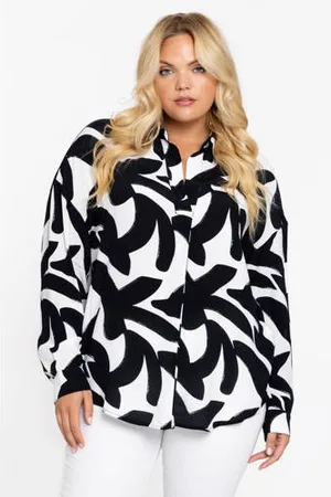 Yoek Blousetop zwart