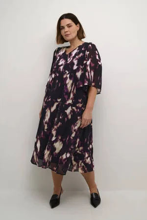 Kaffe Jurk KCnour met all over print