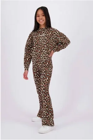 Raizzed Sweater Hanna met panterprint