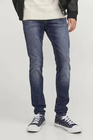 JACK & JONES JEANS INTELLIGENCE skinny jeans JJILIAM JJORIGINAL blue denim