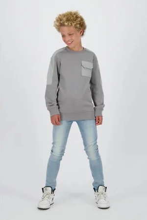 Raizzed Regular waist skinny jeans light blue denim