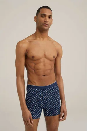 WE Fashion Boxershort donkerblauw