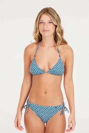 Protest Voorgevormde triangel bikini PRTALEYNA blauw/wit/roze