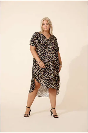 ONLY Blousejurk met all over print zwart