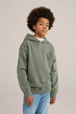WE Fashion Blue Ridge sweater groen
