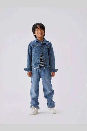NAME IT KIDS straight fit jeans NKMRYAN
