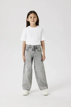 NAME IT KIDS wide leg jeans NKFROSE
