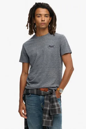 Superdry Gemeleerd slim fit T