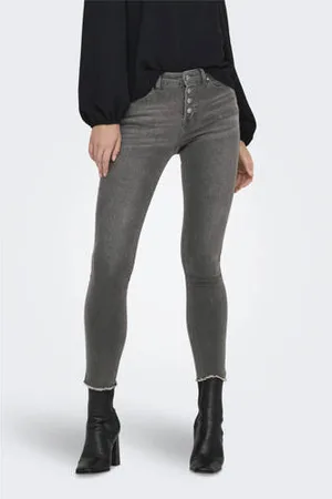 ONLY Regular waist skinny jeans