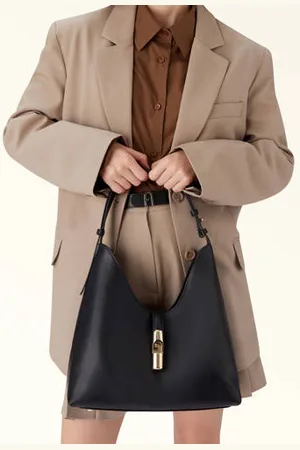 Furla Leren schoudertas Goccia M