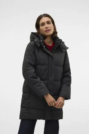 VERO MODA Mid gewatteerde jas