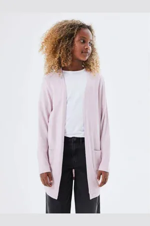 NAME IT KIDS vest NKFVICTI lichtroze