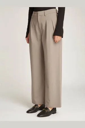 Calvin Klein Wide leg high waist broek