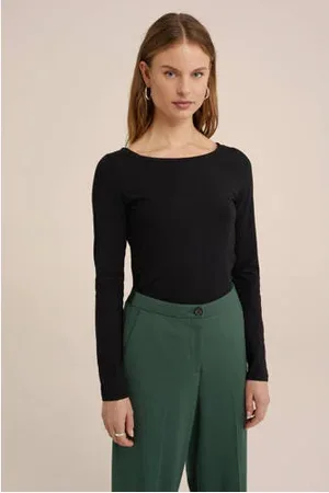 WE Fashion Longsleeve zwart