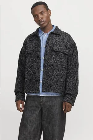 JACK & JONES ORIGINALS wollen oversized overshirt