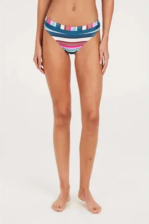 Protest Bikinibroekje MIXURSI roze/wit/blauw