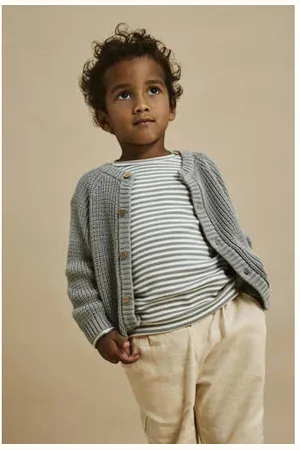 Lil Atelier MINI gebreid vest NMNEMLEN