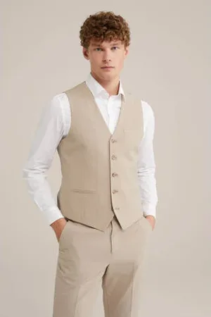 WE Fashion Gilet beige