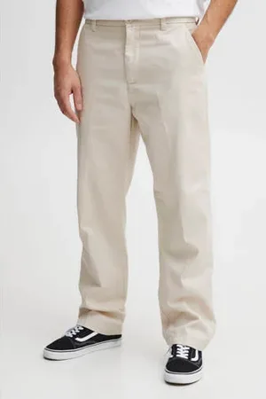 Solid Straight fit broek SDAlann Cai PA