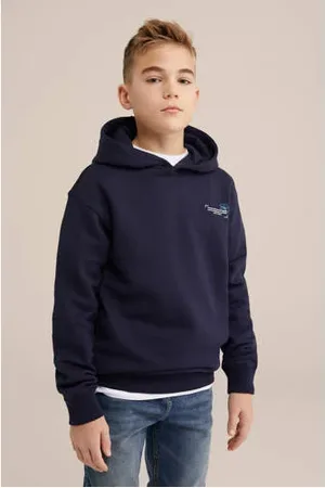 WE Fashion Blue Ridge sweater blauw