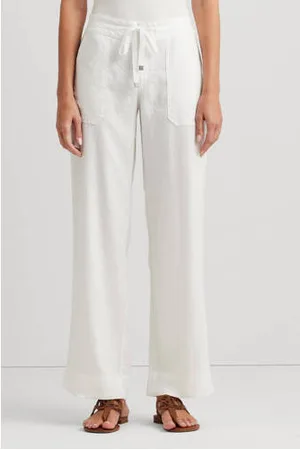Ralph Lauren High waist straight fit broek