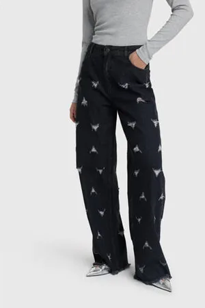 Alix the label High waist wide leg jeans