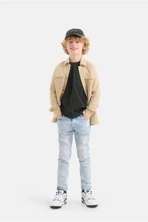 SHOEBY Overshirt zand