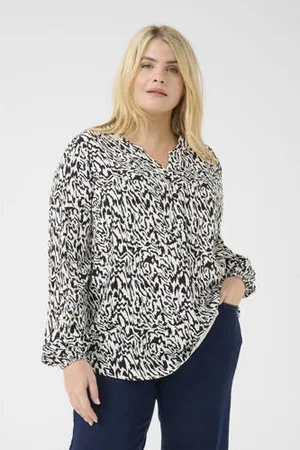 Kaffe Blousetop zwart