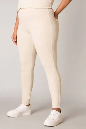 Base Level Skinny tregging Arnika beige
