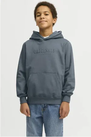 JACK & JONES JUNIOR hoodie grijs