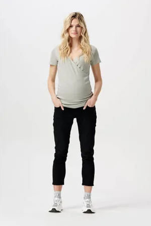 Noppies Maternity cropped zwangerschaps slim fit jeans Mila