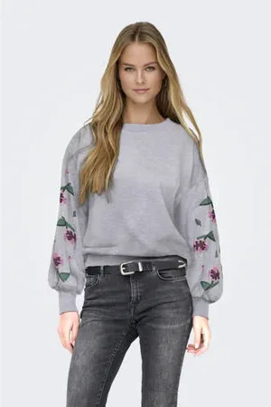 ONLY Sweater grijs