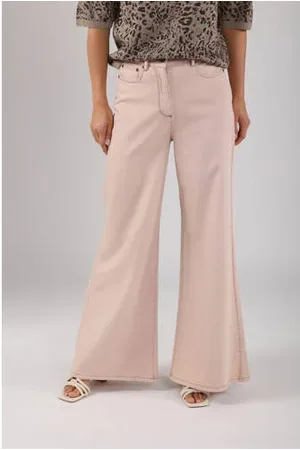 NUKUS High waist lichtbruin