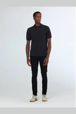 Scotch&Soda Regular polo zwart
