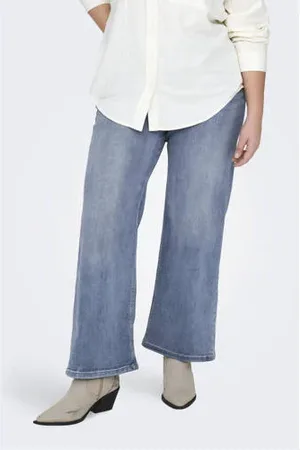 ONLY High waist wide leg jeans