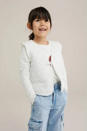 WE Fashion Gilet wit