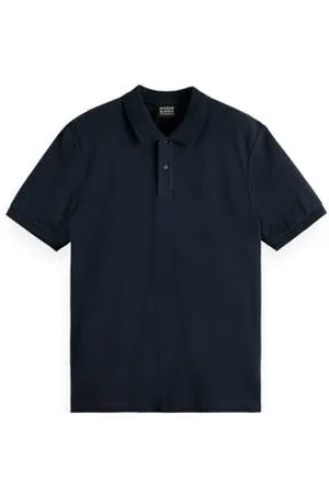 Scotch&Soda Regular polo donkerblauw