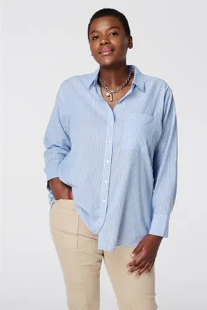 MS Mode Pinstripe blouse