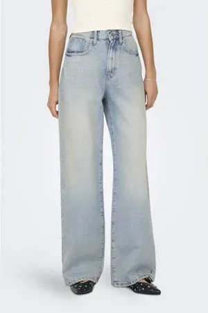 ONLY High waist wide leg jeans