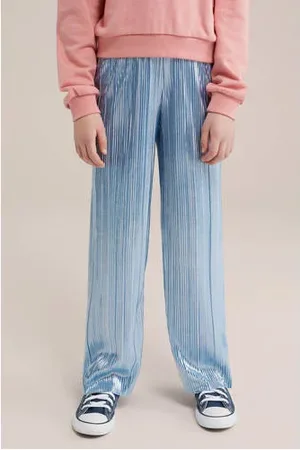 WE Fashion Palazzo broek blauw