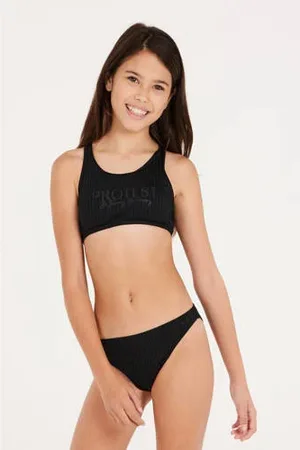 Protest Crop bikini PRTMOON JR zwart