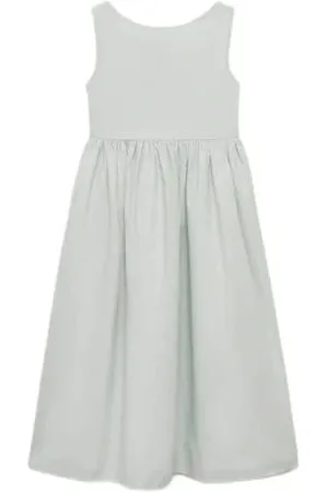 MANGO Midi jurk blauw
