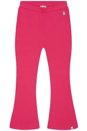 Noppies Kids flared broek koraalrood