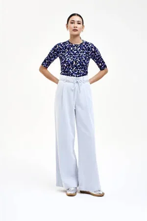 CKS Wide leg high waist casual broek