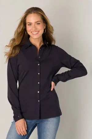 ES&SY Blouse donkerblauw