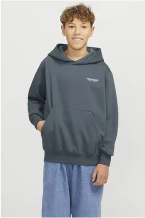 JACK & JONES JUNIOR hoodie grijs